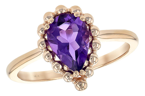 A225-77254: LDS RING 1.06 CT AMETHYST