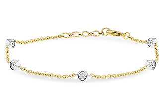 C309-44472: BRACELET .25 TW (7.25")