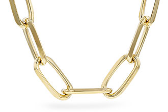 C310-33627: PAPERCLIP XL (18IN, 5.2MM, 14KT, LOBSTER CLASP)