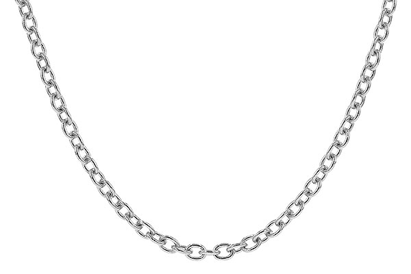 C310-34490: CABLE CHAIN (20IN, 1.3MM, 14KT, LOBSTER CLASP)