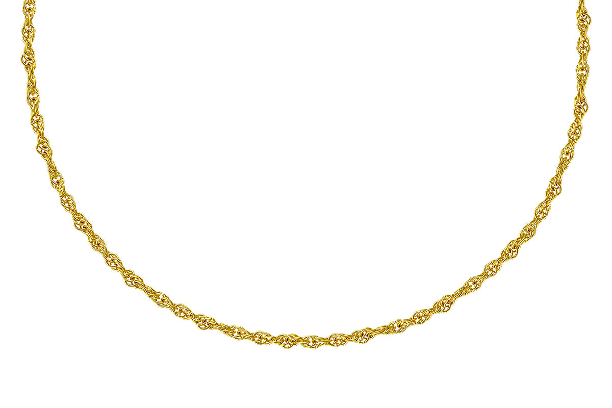 D310-33608: ROPE CHAIN (1.5MM, 14KT, 18IN, LOBSTER CLASP)