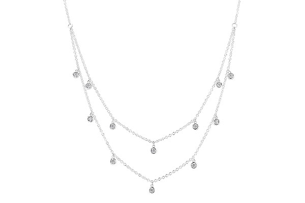 E310-29081: NECKLACE .22 TW (18 INCHES)