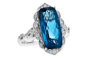F226-65372: LDS RG 6.75 LONDON BLUE TOPAZ 6.90 TGW (16x8MM BT)