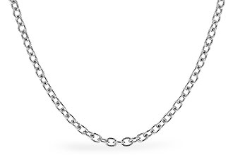 F310-34490: CABLE CHAIN (18IN, 1.3MM, 14KT, LOBSTER CLASP)