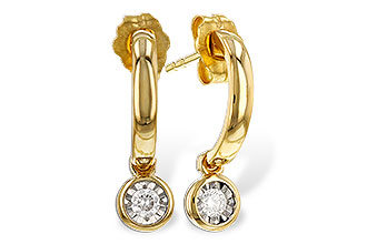 F311-25417: EARRINGS .10 TW