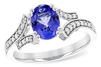 G226-70908: LDS RG 1.15 TANZANITE 1.30 TGW