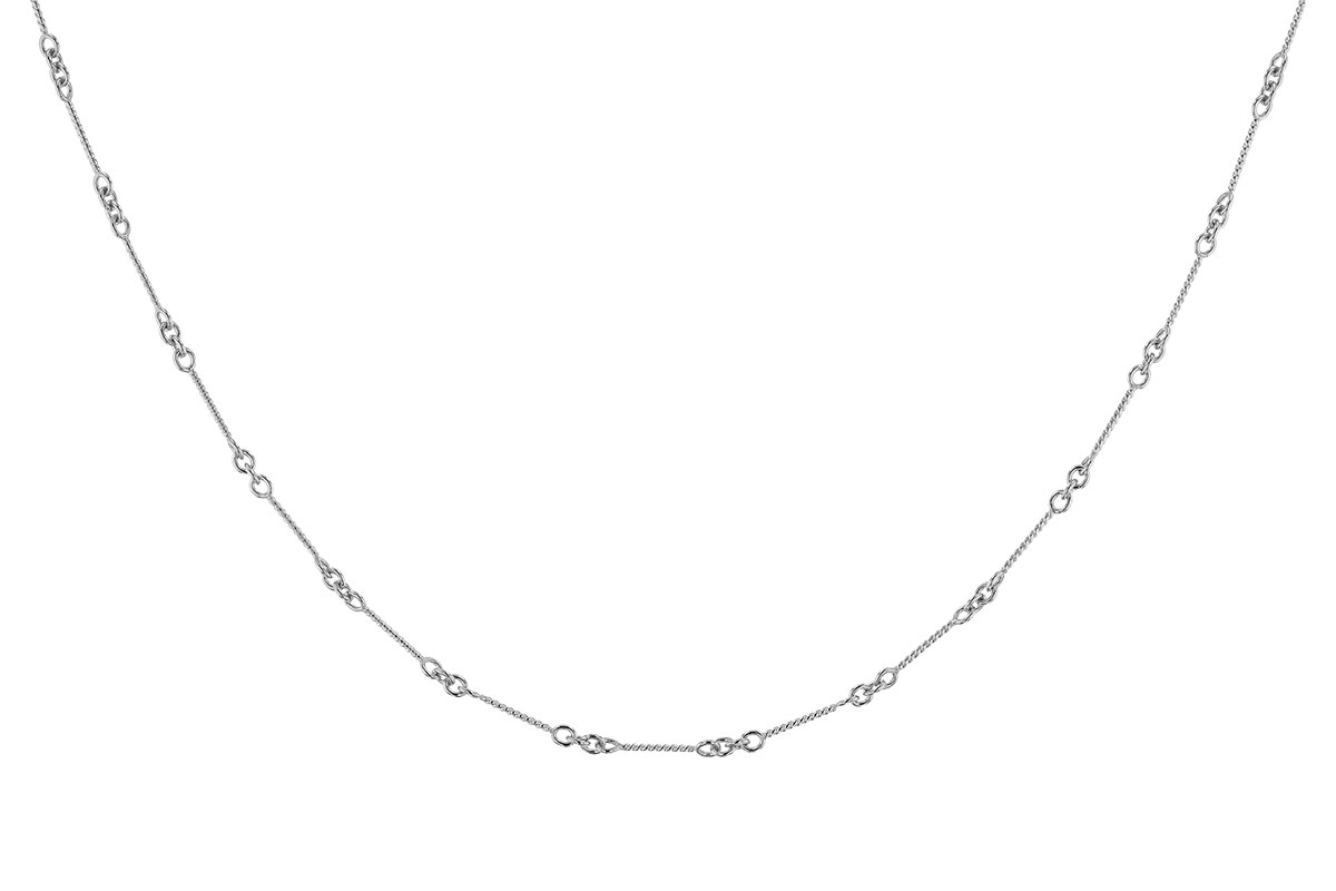 G310-33626: TWIST CHAIN (18IN, 0.8MM, 14KT, LOBSTER CLASP)