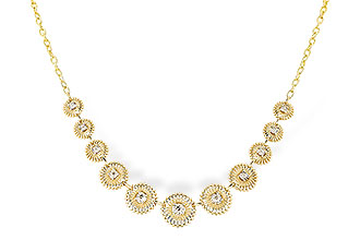 G310-34481: NECKLACE .22 TW (17")
