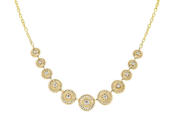 G310-34481: NECKLACE .22 TW (17")