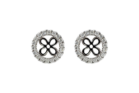 H223-95390: EARRING JACKETS .30 TW (FOR 1.50-2.00 CT TW STUDS)