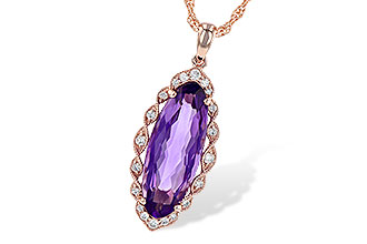 H226-71744: NECK 3.60 AMETHYST 3.74 TGW