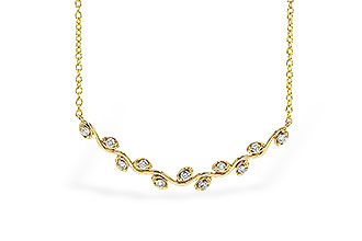 H311-26317: NECKLACE .25 TW (18")