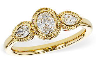 H311-26353: LDS DIA RG .60 TW FANCY CUT DIAMONDS