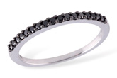 K221-26344: LDS WED RG .16 TW BLACK DIAS