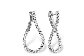 K311-25417: EARRINGS 1.00 TW